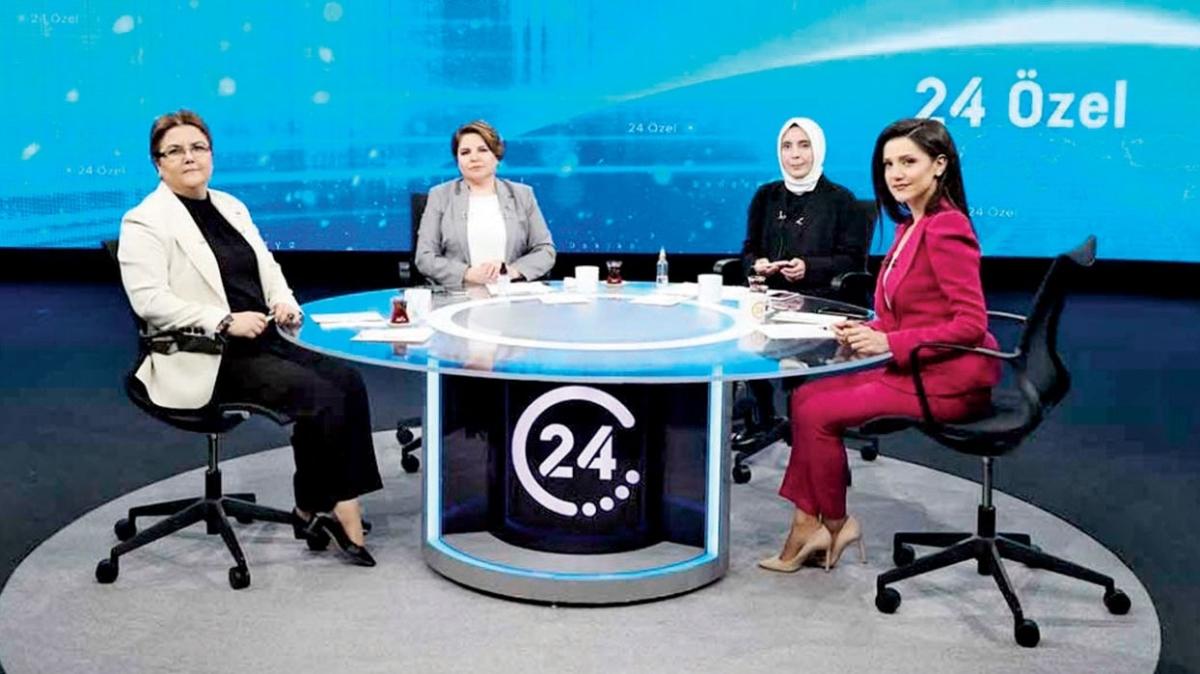 24 TV'ye konuk olan Aile ve Sosyal Hizmetler Bakan Yank: Eitimli kadn iddeti gizliyor