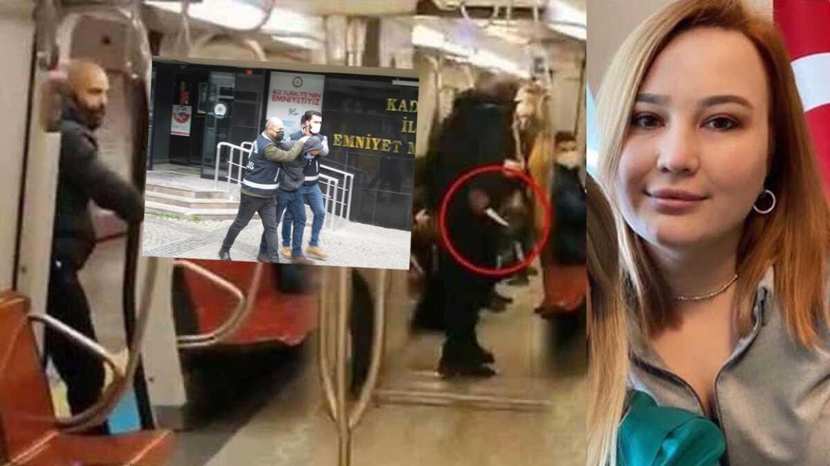 Kadky metrosundaki saldrgan Emrah Ylmaz tutukland... "Ders gibi" tutuklama talebi