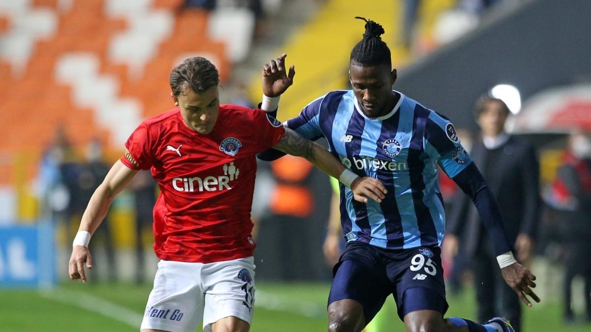 Adana Demirspor'un 2 maçlık serisini Kasımpaşa sonlandırdı