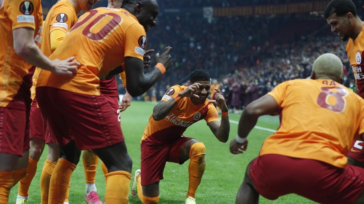 Galatasaray'n Avrupa Ligi'ndeki mthi serisi