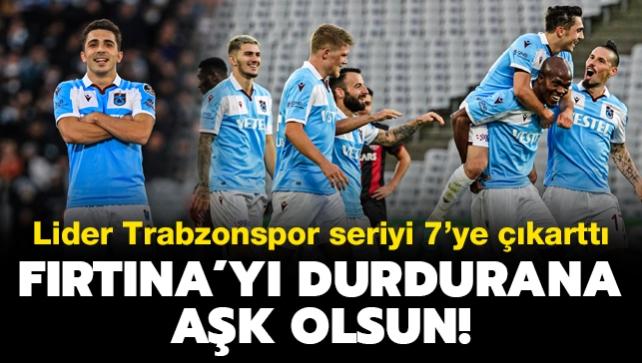 Süper Lig'de Fırtına esiyor! Maç sonucu: VavaCars Fatih Karagümrük 0-2 Trabzonspor