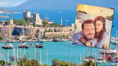 K�van� Tatl�tu�'dan e�ine �zel beslenme! Ba�ak Dizer'in Bodrum'da do�um inzivas�