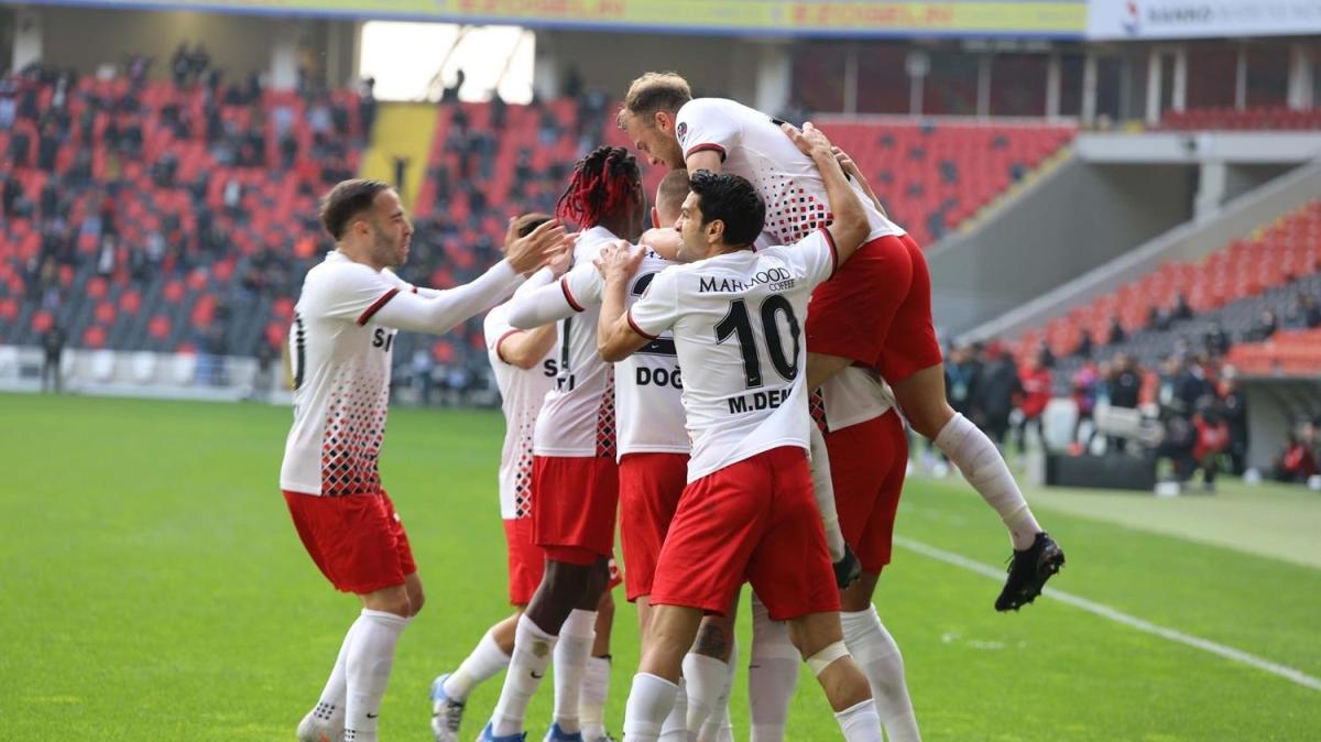 Gaziantep FK, Konyaspor'un galibiyet serisine son verdi