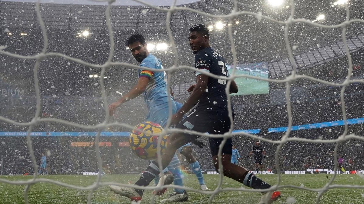 İlkay Gündoğan'ın gol attığı maçta Manchester City galip