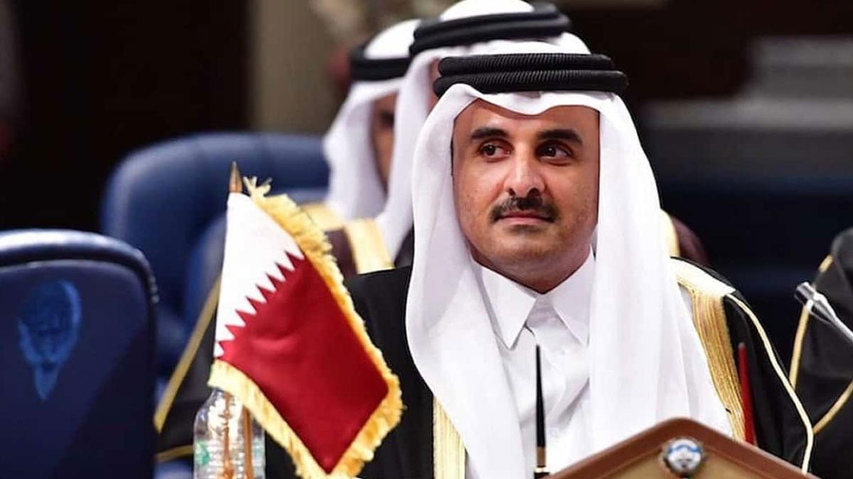Körfez'de "ortak çalışma" zirvesi... Katar Başbakanı Al Sani KİK Genel Sekreteri Hacraf'la görüştü