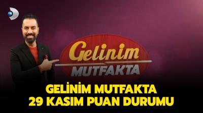 Gelinim Mutfakta kim birinci oldu? Gelinim Mutfakta 29 Kasm puan durumu akland m?