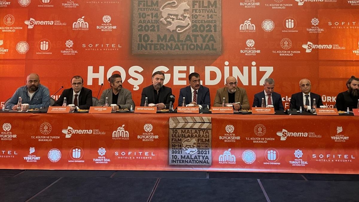 Malatya Uluslararası Film Festivali basın toplantısı gerçekleştirildi... Festival 10 Aralık'ta başlayacak