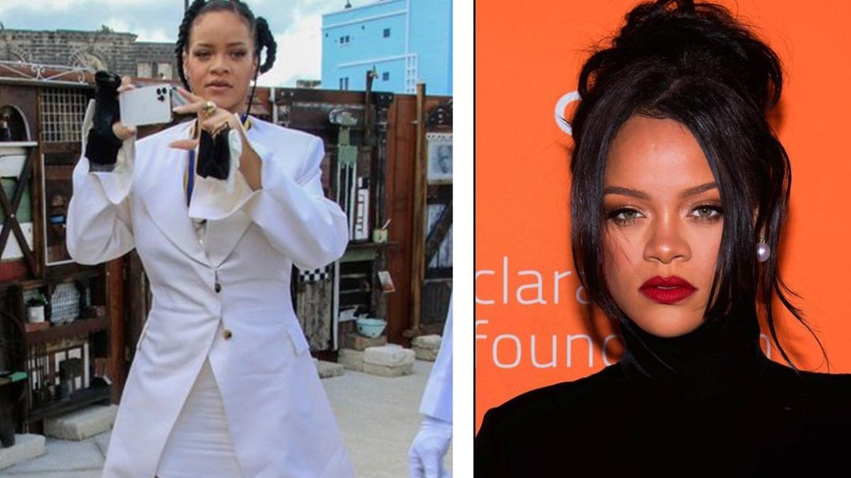 Ulusal kahraman ilan edilen Rihanna lkesinin yeni liderine byle teekkr etti