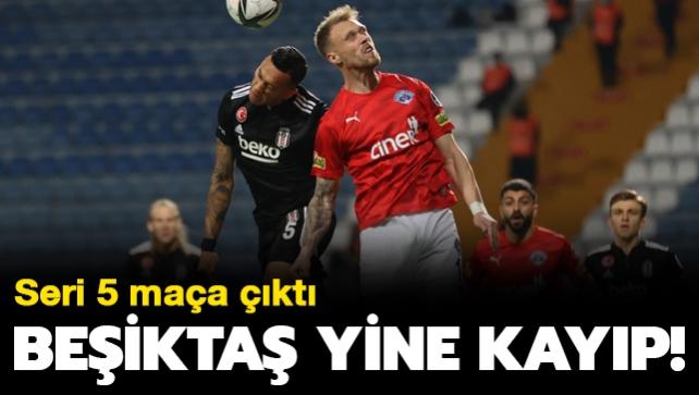 Beşiktaş deplasmanda Kasımpaşa ile 1-1 berabere kaldı