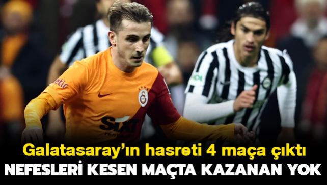 Galatasaray konuk ettiği Altay ile 2-2 berabere kaldı
