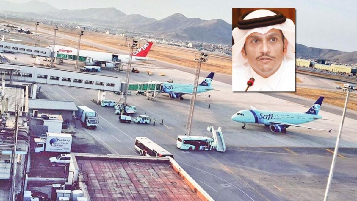 Katar'dan Kabil aklamas: Havaalan onarmn Trkiye'yle yapyoruz