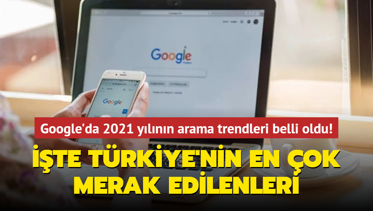 Google'da 2021 ylnn arama trendleri belli oldu! te Trkiye'de en ok aranan kelimeler