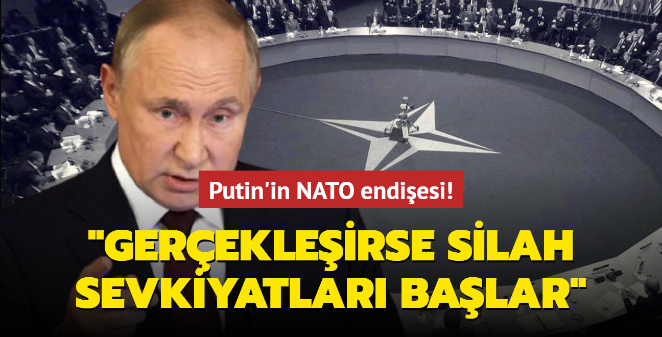Putin'in NATO endiesi! "Gerekleirse silah sevkiyatlar balar"