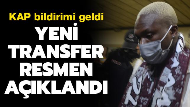 Trabzonspor yeni transferini borsaya bildirdi