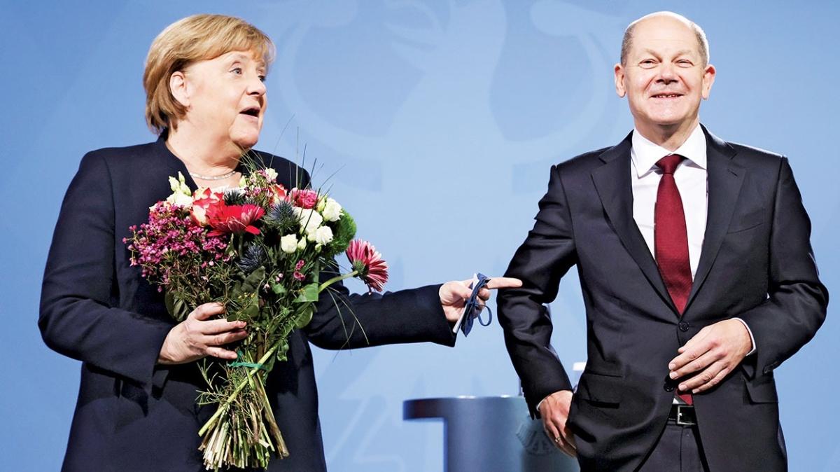 16 yıl sonra devir teslim! Yeni Başbakan Olaf Scholz