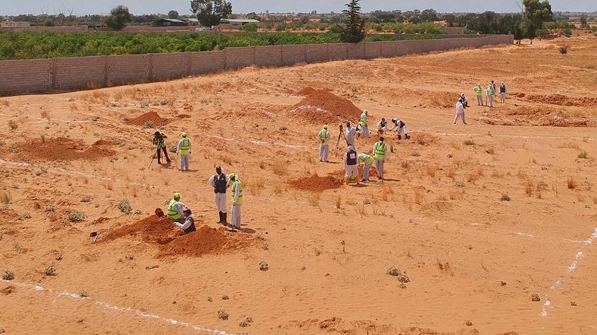 Libya'daki 'toplu mezarlar' olayna karan bir kii Trablus'ta yakaland