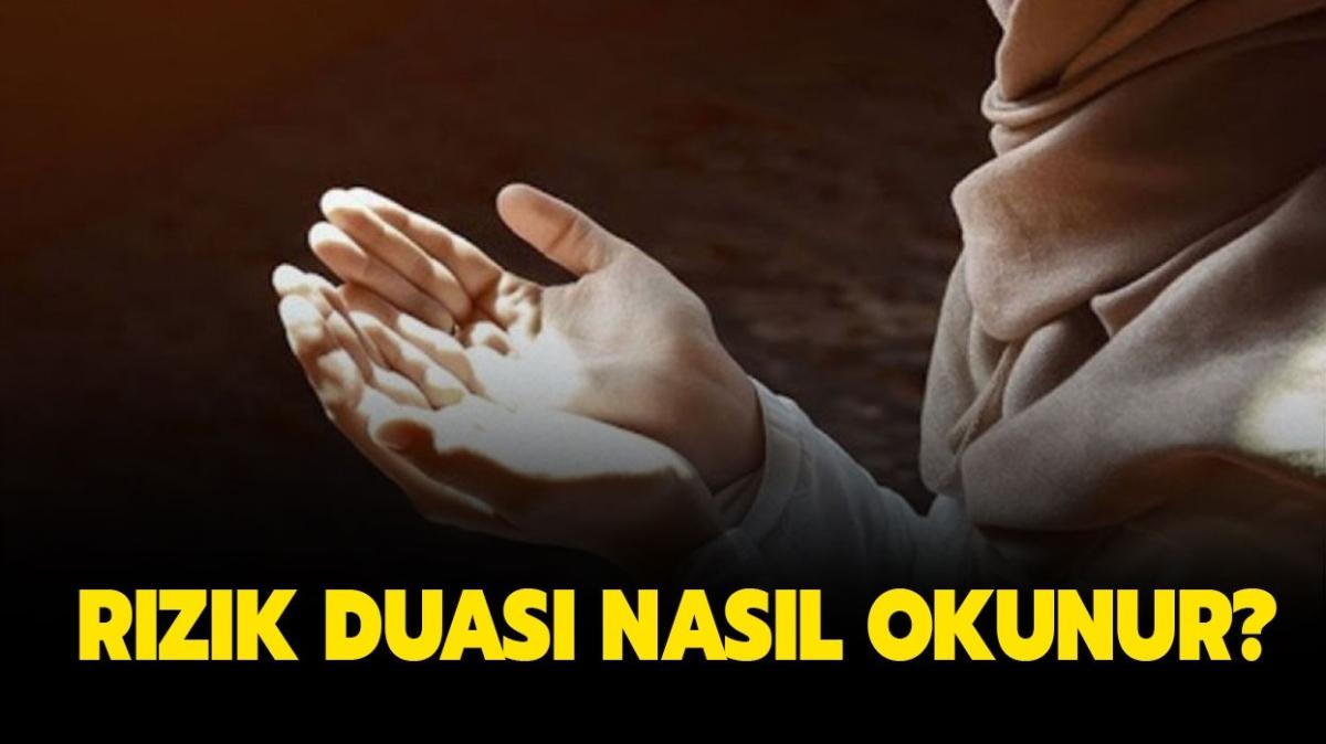 Rzk Duas Nasl Okunur" Rzk Duas anlam nedir, kuranda kanc sayfada"