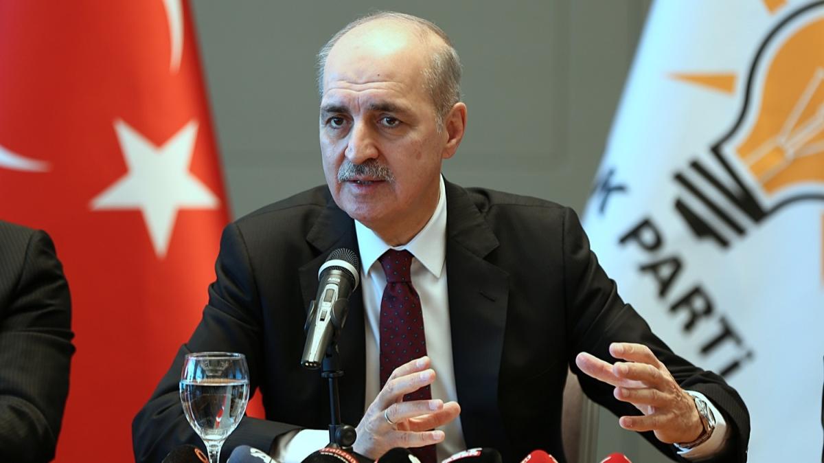 AK Parti Genel Bakanvekili Numan Kurtulmu, Trabzon'da basn toplants dzenledi