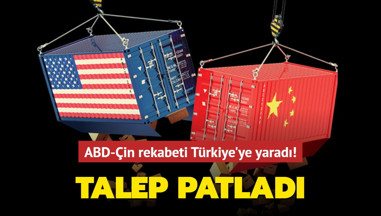 ABD-in rekabeti Trkiye'ye yarad! Talep patlad