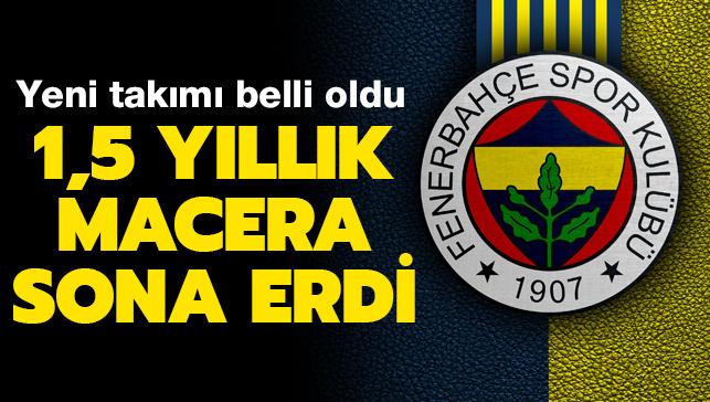 1,5 yllk macera sona erdi: Fenerbahe'de istifa! Yeni takm da belli oldu