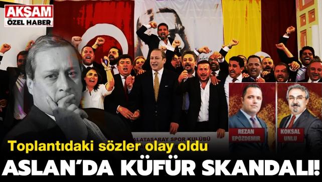 ZEL! Galatasaray'da skandal: ki ynetici kfrden "Burak"t!