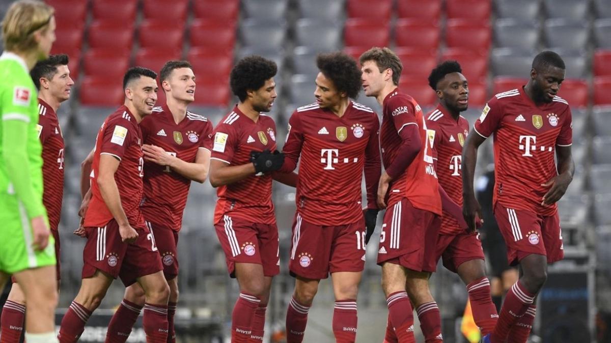 Rekorların gecesinde Bayern Münih'ten 5 gollü galibiyet