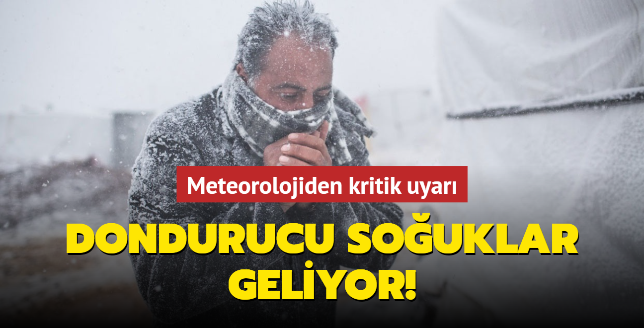 Meteorolojiden kritik uyar: Trkiye dondurucu souklara esir olacak