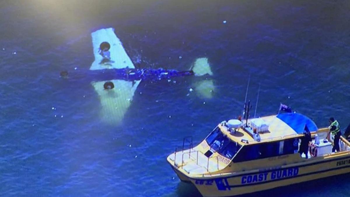 Avustralya'da küçük uçak denize düştü... 2'si çocuk 4 kişi hayatını kaybetti