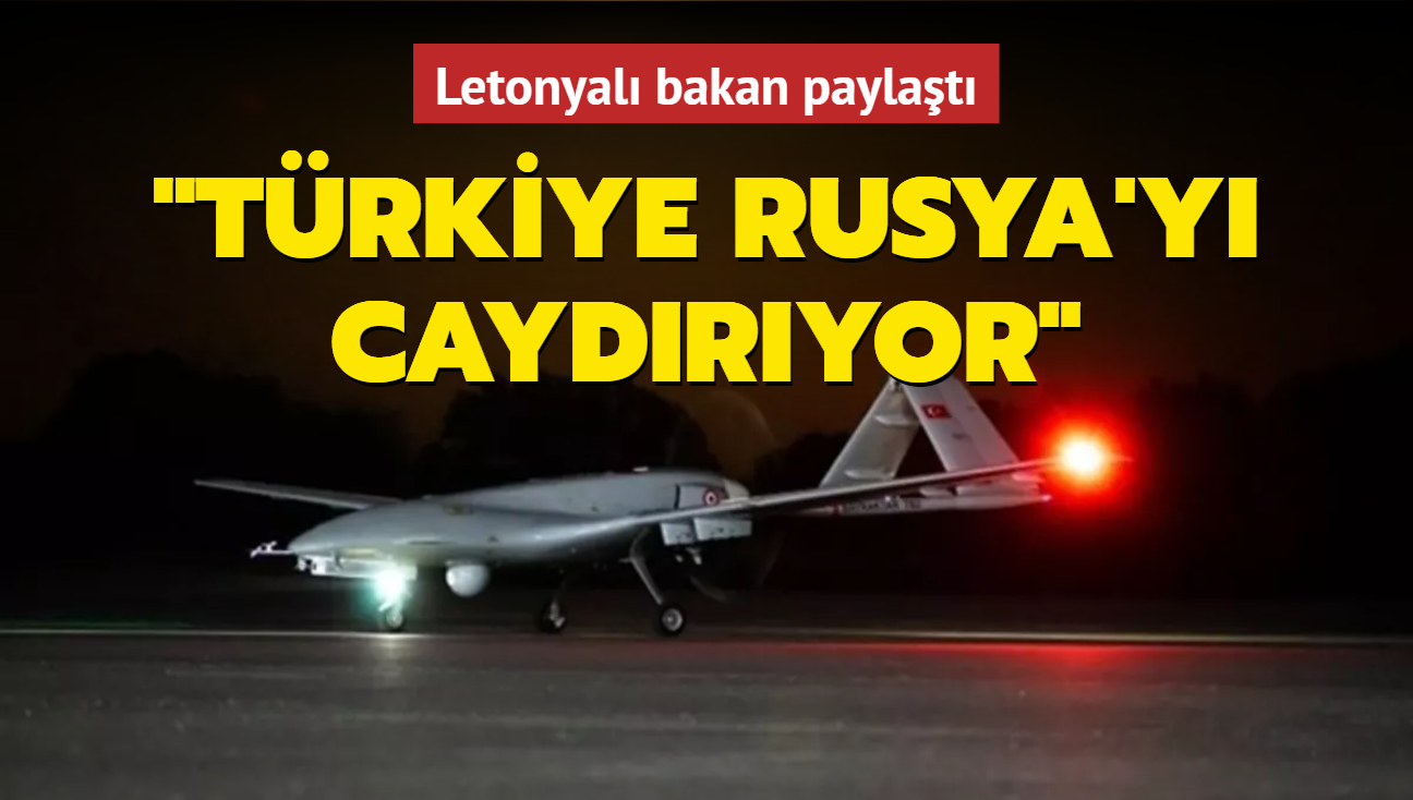 Letonyalı bakan paylaştı: Türkiye Rusya'yı caydırıyor