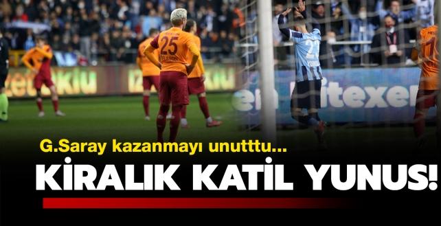 Kiralk katil Yunus Akgn! Ma sonucu: Adana Demirspor-Galatasaray: 2-0