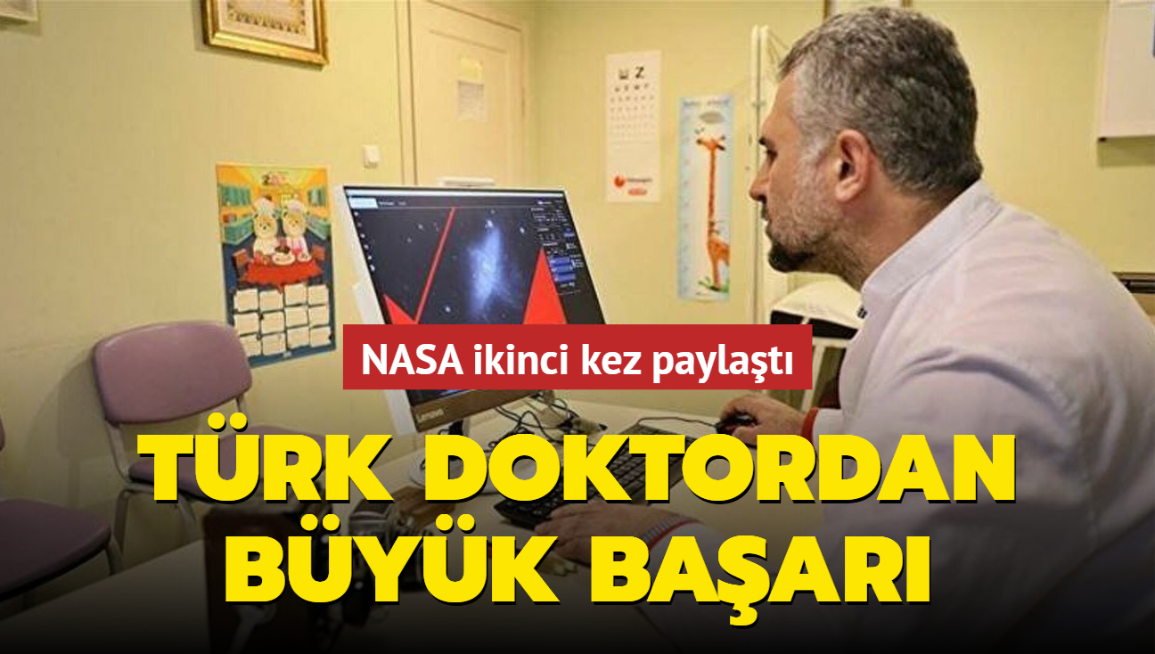 NASA Trk doktor Mehmet Hakan zsara'n ektii fotoraf ikinci kez paylat