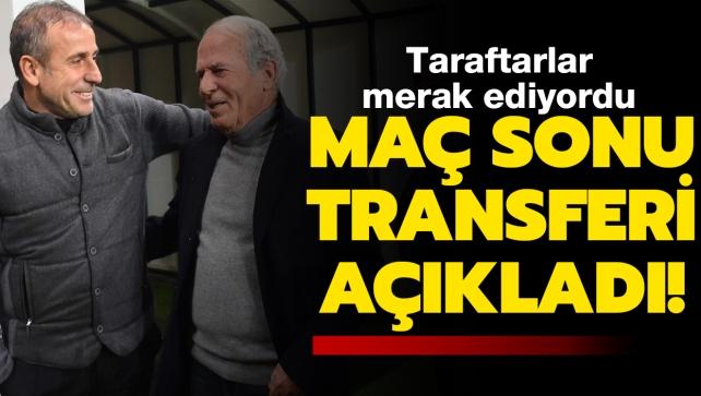 Trabzonspor Teknik Direktr Abdullah Avc transferi aklad