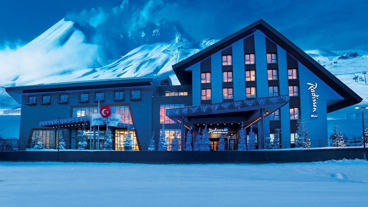 Erciyes'e 13 milyon dolarlk kayak oteli
