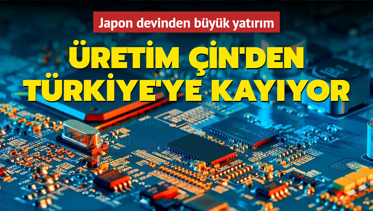 Üretim Çin'den Türkiye'ye kayıyor! Japon devi Kaga'dan büyük yatırım