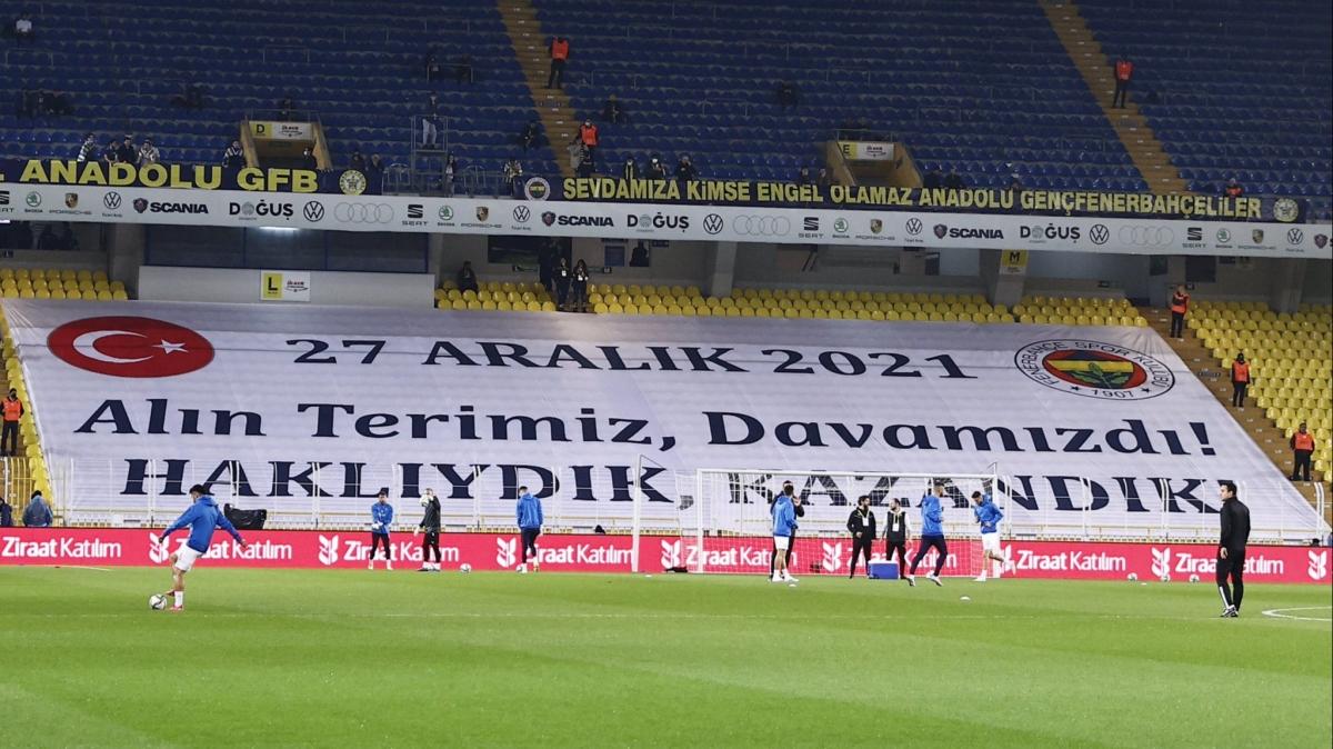 Fenerbahçe'den "3 Temmuz 2011'de başladı, 27 Aralık 2021'de bitti" göndermesi