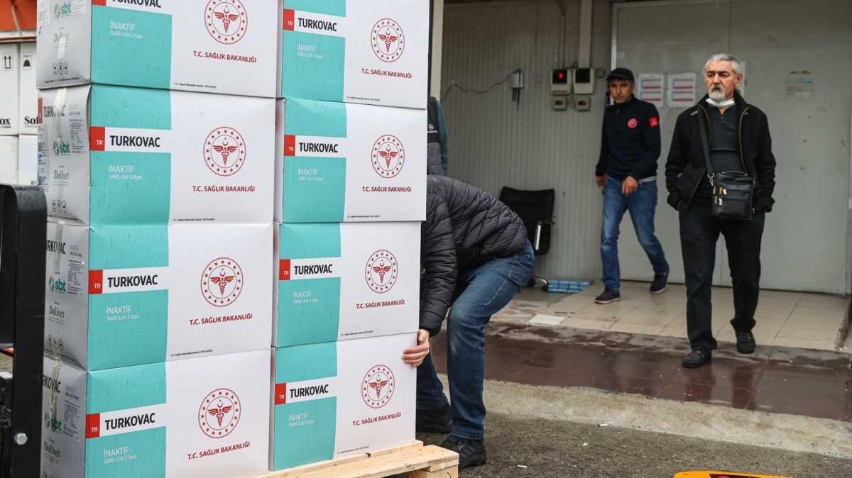 stanbul'a ilk sevkiyat... TURKOVAC hedefe ulat