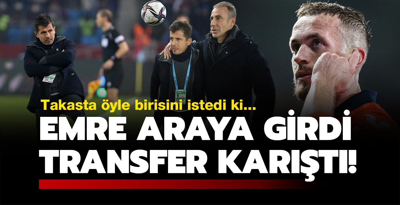 Edin Visca'nn Trabzonspor'a transferine Emre Belzolu ayar!