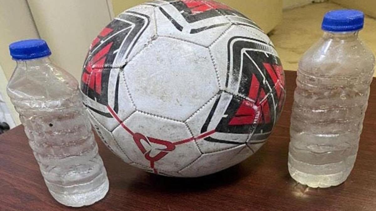 Polisi harekete geiren ihbar: Futbol topuyla kumar