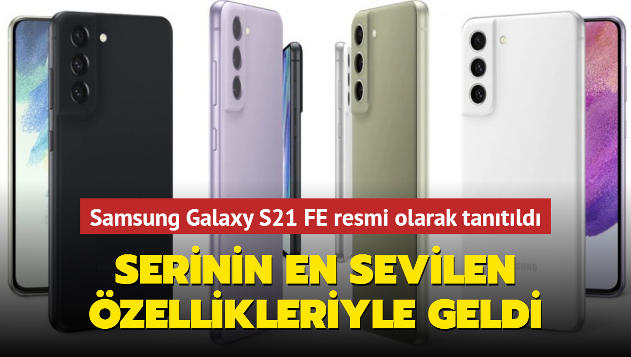 Samsung, Galaxy S21 FE akll telefon modelini tantt