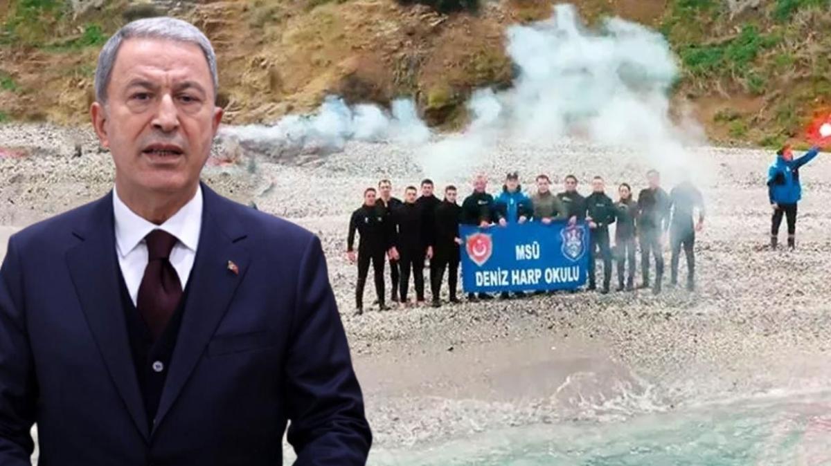 Atina'nn "harbiyeli" tela! Eyvah Trkler yzerek geliyor