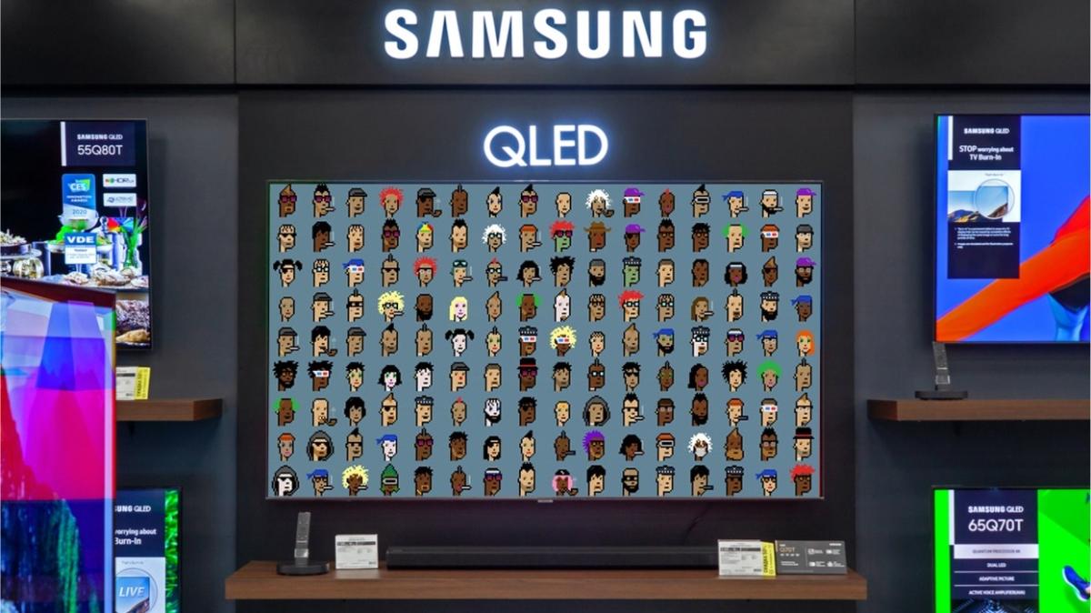 Samsung, akıllı televizyonları için geliştirilen ‘NFT Toplama Platformu'nu tanıttı