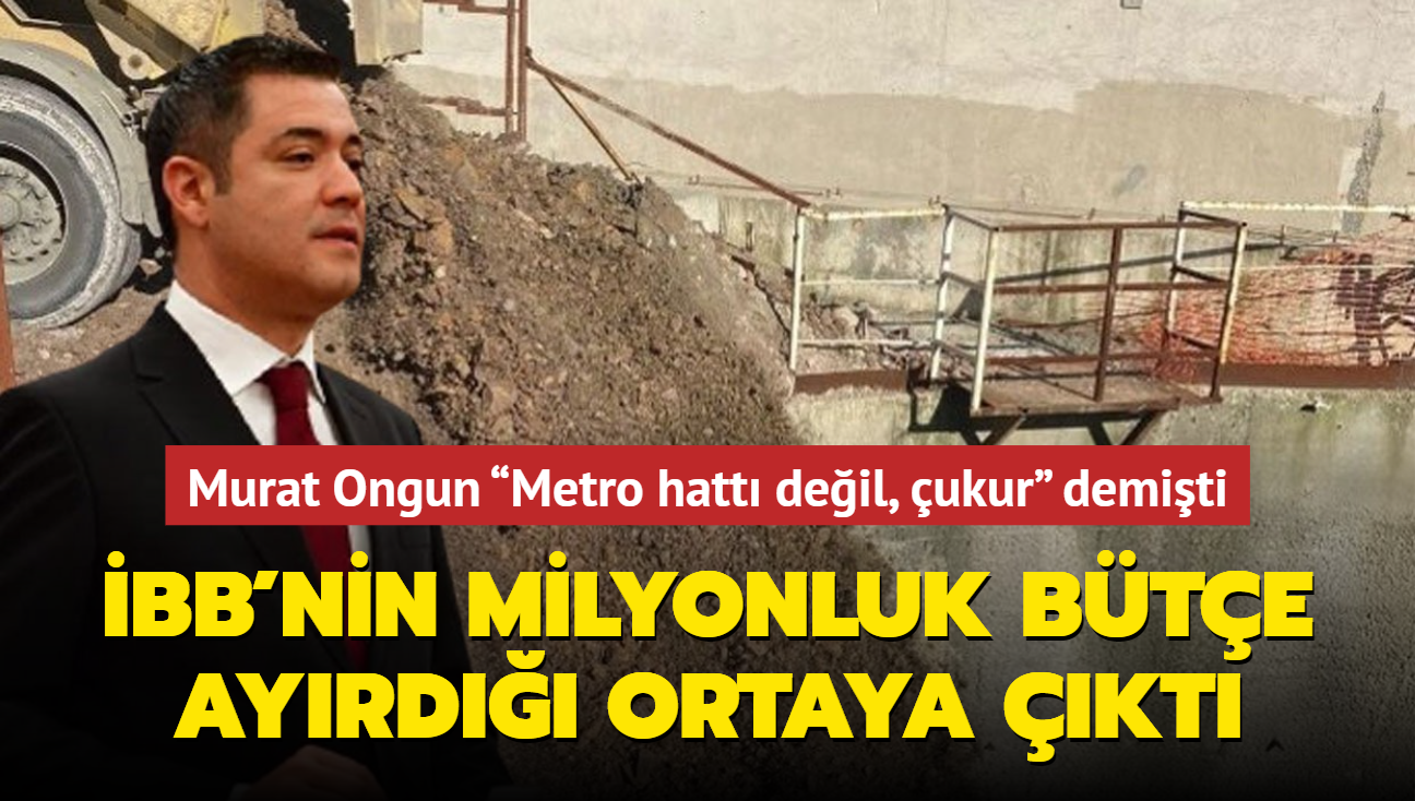 Murat Ongun Metro hatt deil, ukur demiti... BB'nin yatrm programnda milyonluk bte ayrd ortaya kt