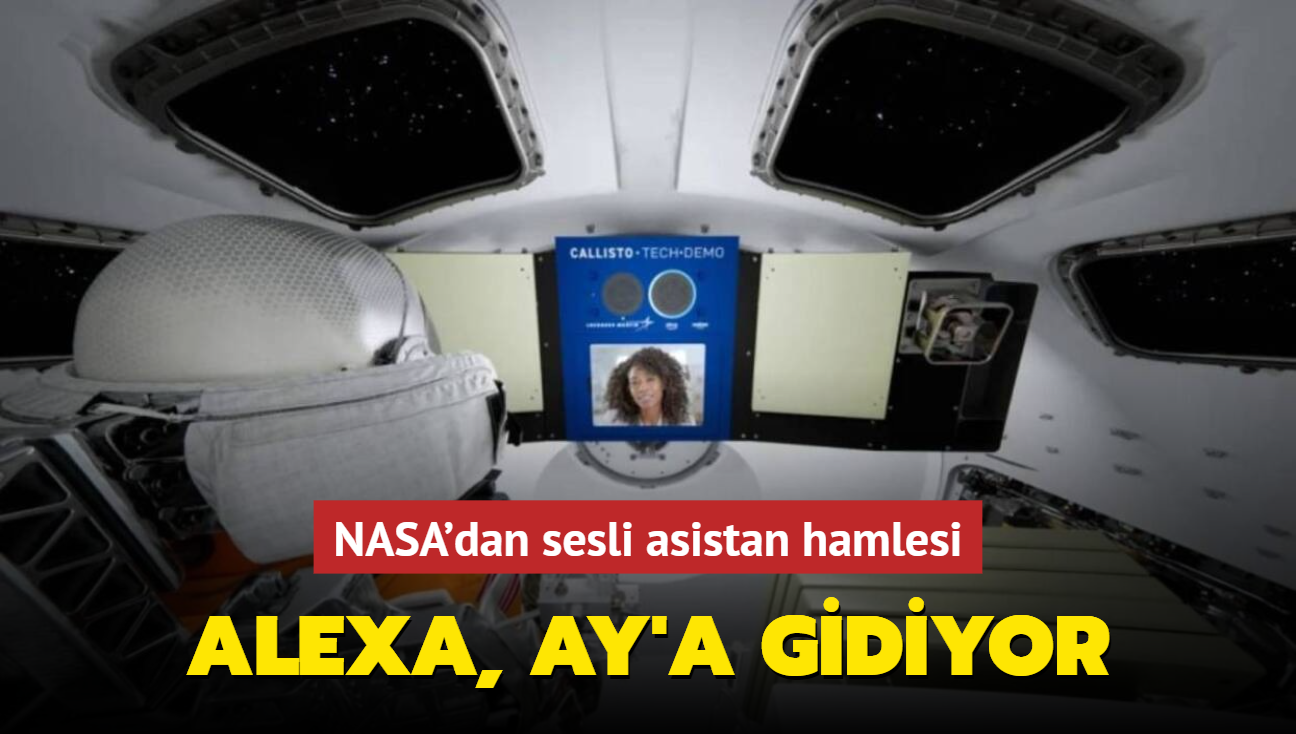 NASA'dan sesli asistan hamlesi: Alexa, Artemis I grevinde test edilecek