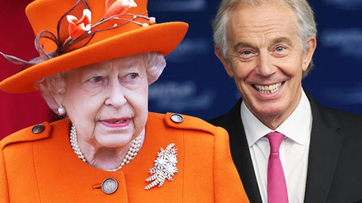 Kralie Elizabeth'e basklar sryor: Tony Blair'e kar kampanyaya destek  gibi