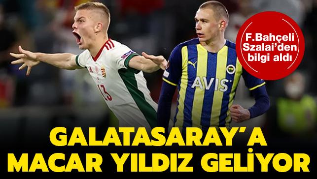 Galatasaray'n transferini Fenerbaheli Szalai bitiriyor! Mthi hamle