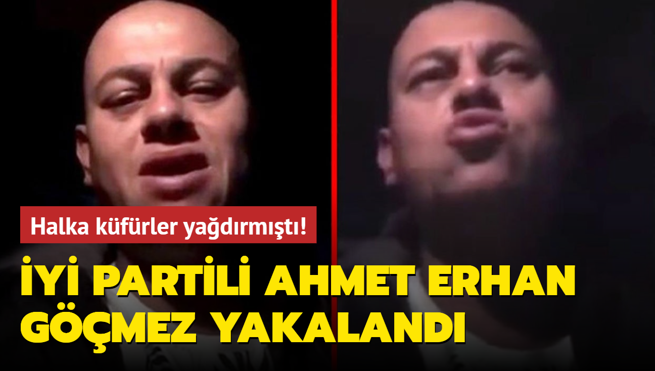 Halka kfreden Y Partili Ahmet Erhan Gmez yakaland
