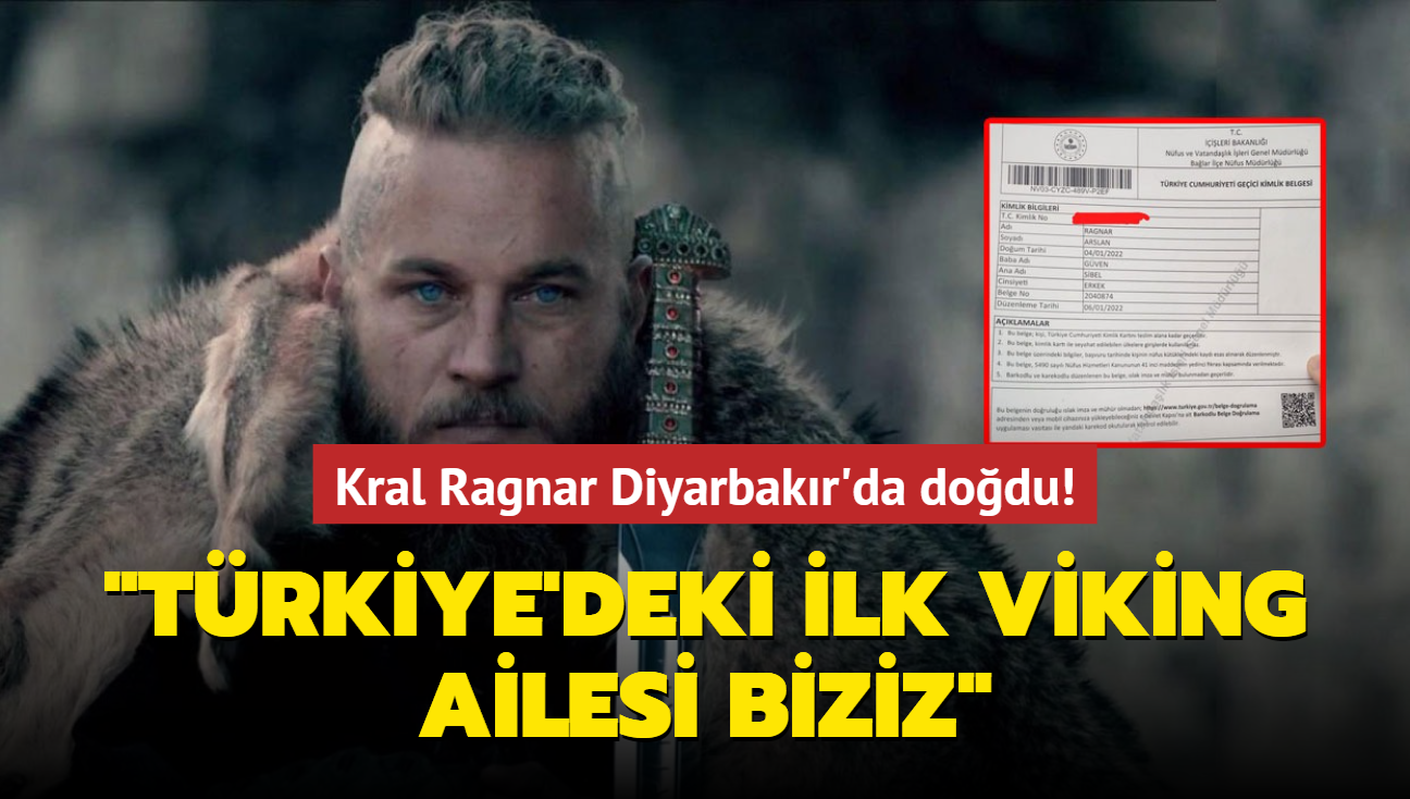 Kral Ragnar Diyarbakr'da dodu! "Trkiye'deki ilk Viking ailesi biziz"