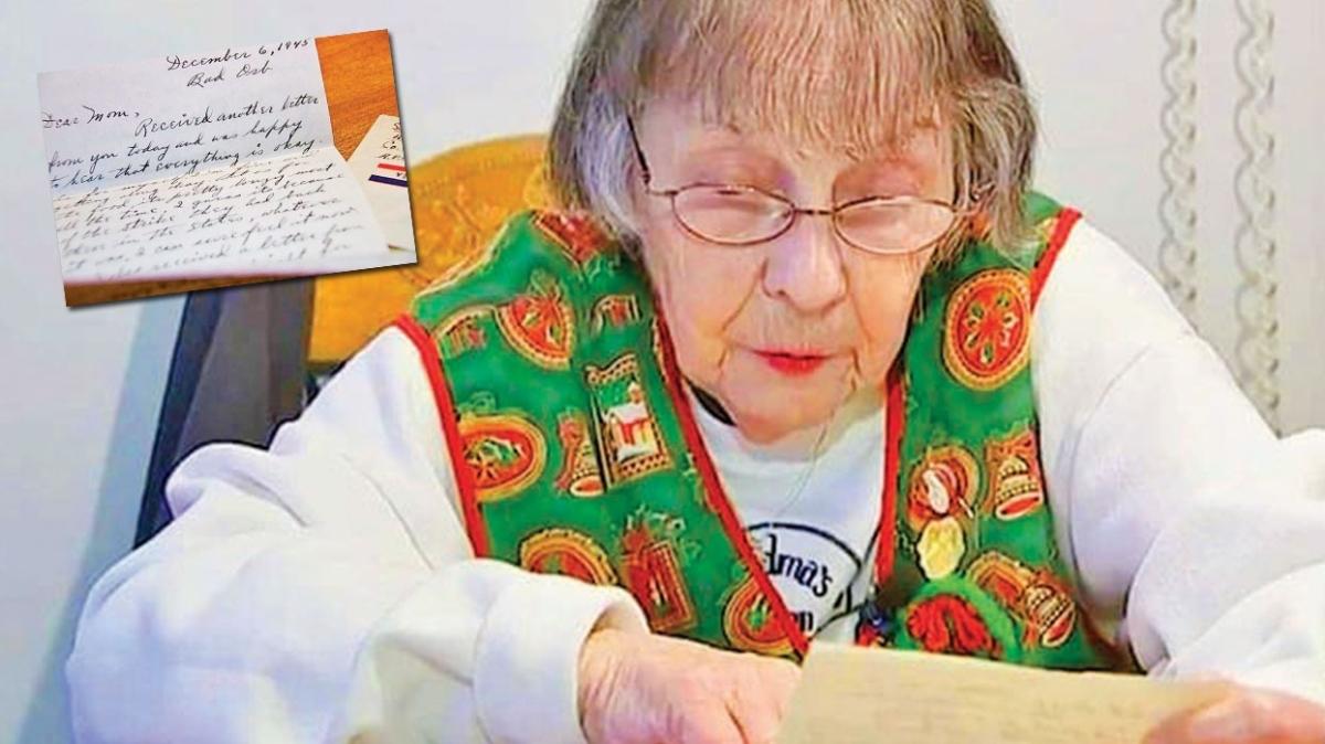 İkinci Dünya Savaşı'nda annesine yazmıştı... Asker mektubu 76 yıl sonra adreste