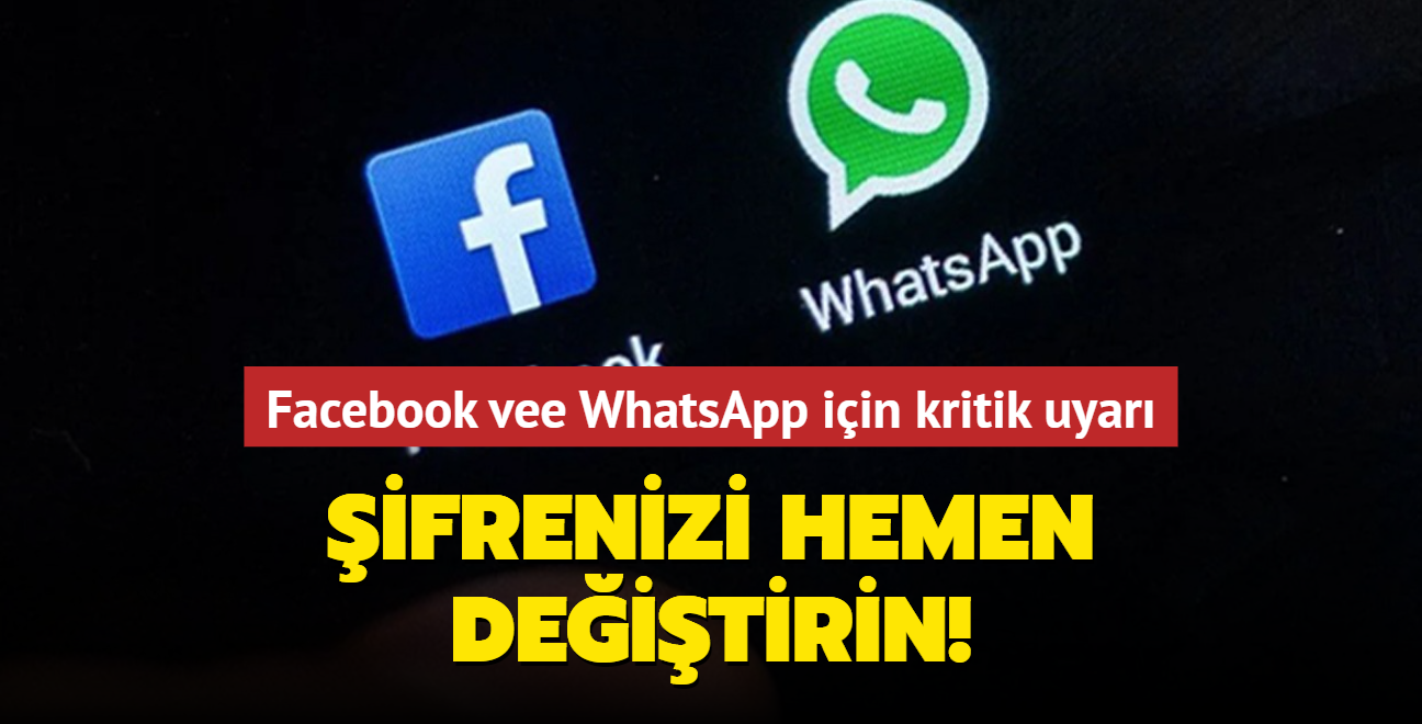Meta'dan milyonlarca kullanıcıya uyarı geldi: Facebook ve WhatsApp şifrenizi hemen değiştirin! 