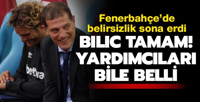 "Fenerbahçe, Slaven Bilic ile anlaştı, yardımcıları bile belli"